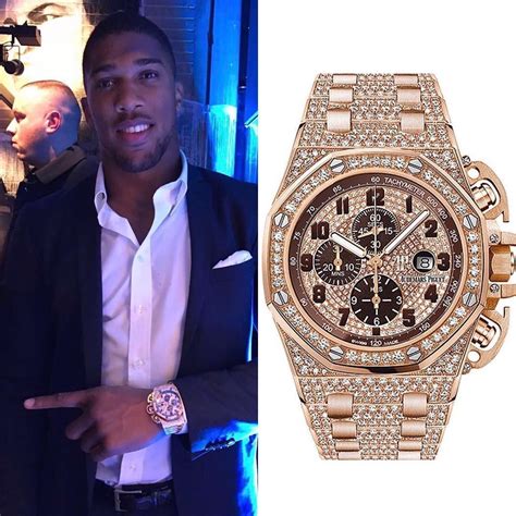 Anthony Joshua’s watch collection currently outweighs his boxing .